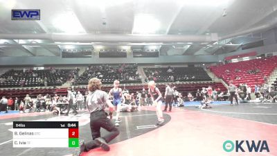 84 lbs Consolation - Hayden Fields, Caney Valley Wrestling vs Alexander Fee, Enid Youth Wrestling Club