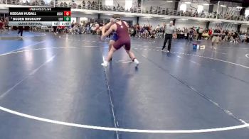 Silver 285 lbs Quarterfinal - Keegan Kuball, Augsburg College vs Boden Brokopp, Loras