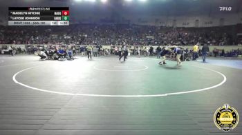 G5A-190 lbs Cons. Semi - Laycee Johnson, Harrah-Girls vs Madelyn Ritchie, Madill-Girls