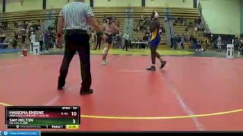 197 lbs Quarterfinal - Massoma Endene, Iowa Lakes Community College vs Sam Melton, UW-Eau Claire