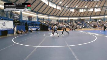 125 lbs 7th Place Match - Luis Vasquez, Colby Community College vs Ernest Grant, Fort Hays Tech Northwest College