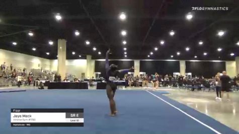 Jaye Mack - Floor, Xtreme Gym #1156 - 2021 USA Gymnastics Development Program National Championships