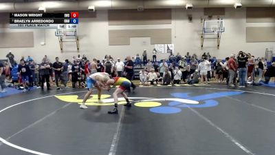 138 lbs 1st Place Match - Mason Wright, Suples Wrestling Club vs Braelyn Arredondo, Idaho