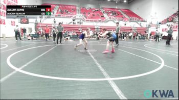 85-91 lbs Rr Rnd 3 - Alaura Lewis, Noble Takedown Club vs Alicen Quillin, Chickasha Youth Wrestling