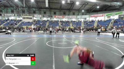 110 lbs Consi Of 16 #2 - Kelvin Ferguson, Windsor Middle School vs Zane Bogner, Ortega Middle School