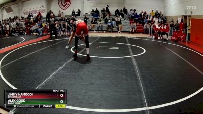 132 lbs Quarterfinal - Alex Good, Eagle Valley vs Jimmy Hamoodi, Denver East