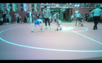 10U - 62-65 Champ. Round 1 - Bryson Harter vs Benni Haner, Warrior Wrestling Club