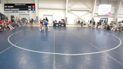150 lbs Ry Talbot, Utah Gold vs Jacob Vanderiet, Missouri