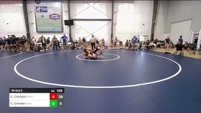 148 lbs Rr Rnd 3 - Gavin Ciampoli, Meatballs vs Gavin Drenten, Michigan Premeir Gold