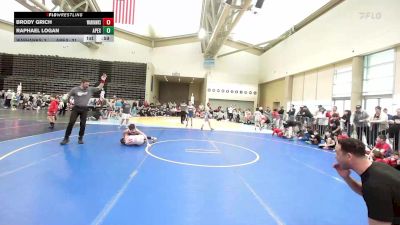 77 lbs Rr Rnd 5 - Brody Grich, Warhawks Wrestling Inc. ES-CL vs Raphael Logan, Apex ES