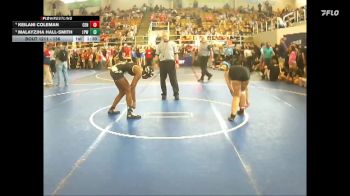 136 lbs 7th Place Match - Keilani Coleman, Centerville vs Malayzjha Hall-Smith, 10th Planet Wrestling