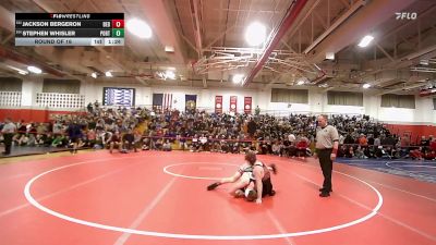 144 lbs Round Of 16 - Jackson Bergeron, Bedford vs Stephen Whisler, Portsmouth