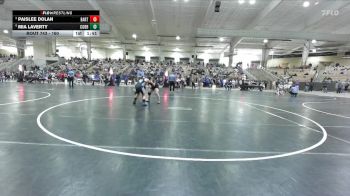 160 lbs Cons. Semi - Paislee Dolan, Sumner Co Wrestling Club vs Mia Laverty, Iron Knights