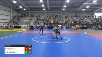 95 lbs Prelims - Gavin Cantera, Perry Wrestling Club vs Keigan Brookshire, Morris Fitness