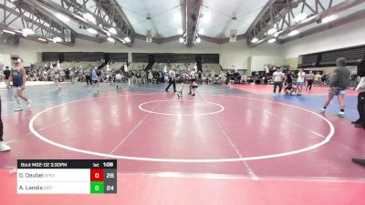 121 lbs Rr Rnd 2 - Devin Deubel, Apex vs Ayden Landis, Grit Mat Club