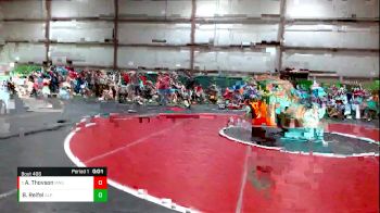 144 lbs Champ. Round 1 - Addison Flores, Indiana Inferno vs Eve Skrocki, Wahlert Golden Eagles