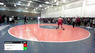 285 lbs Round Of 64 - Adam Sanchez, Colton vs Eduardo Tello, Sylmar