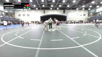 285 lbs Cons. Round 1 - Braden Ewing, Liberty U vs Amad Soufi, Missouri Baptist University