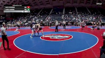 1A-190 lbs Semifinal - Jack Godbee, Vidalia vs Lane Harris, Trion