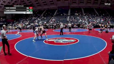 1A-190 lbs Semifinal - Jack Godbee, Vidalia vs Lane Harris, Trion