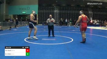 285 lbs Prelims - Matt Kent, Grand View vs Benjamin Allen, UN-California Baptist University