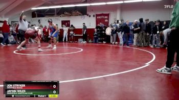 190 lbs Champ. Round 2 - Jaydin Wiles, Greenfield Wrestling Club vs Jon Stryker, Westfield Rocks