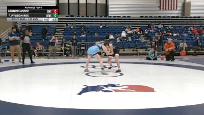 100 lbs Cons. Semis - Hunter Hodde, Eierman Elite Wrestling Club vs Jayleigh Rex, Bad Karma Wrestling Club
