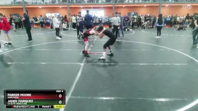 90 lbs Round 3 - Parker Moore, Hard Rock vs Jaden Marquez, LA Elite Wrestling