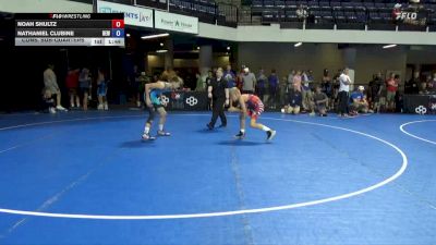 100 lbs Cons. Sub-quarters - Noah Shultz vs Nathaniel Clubine, Betterman Elite Wrestling