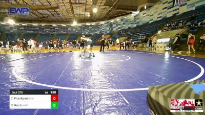 126-D lbs Rr Rnd 4 - Cash Franksen, Daniel Cormier Wrestling Club vs Garrett Kuch, Immortal Athletics WC