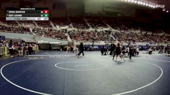 132-D1 Cons. Semi - Anna Marcus, Hamilton High School vs Izzy LeVine, Casteel High School
