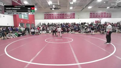150 lbs Semifinal - Wyatt Chandler, Noble vs Zander Pike, Penobscot County Wrestling