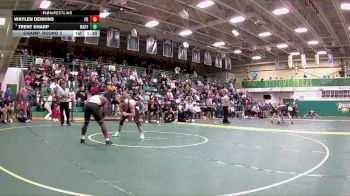 144 lbs Champ. Round 3 - Trent Sharp, Marysville vs Waylen Denkins, Perrysburg