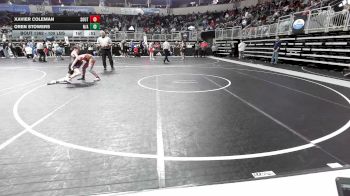 100 lbs Consolation - Xavier Coleman, Southern Slammers WC vs Oren Stowers, N/a