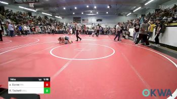 76 lbs Round Of 16 - Armond Goree, Pin-King All Stars vs Reid Tackett, Collinsville Cardinal Youth Wrestling