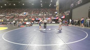 AA - 165 lbs Cons. Round 1 - Tyten Hickman, Great Falls / MSDB vs Colin Mehrens, Helena