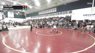 80 lbs Champ. Round 1 - Alana Nunez, Rough House vs Dominic Lopez, Monster Garage