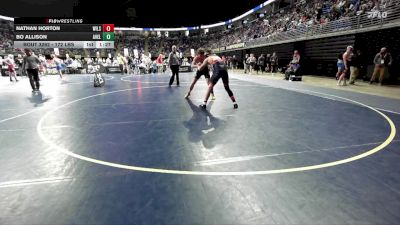 172 lbs Round Of 32 - Nathan Horton, Wilson Area vs Bo Allison, Avella