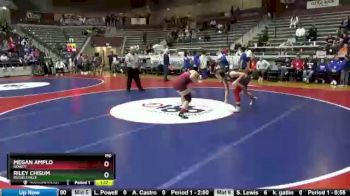 150 lbs Semifinal - Megan Amplo, Searcy vs Riley Chisum, Russellville