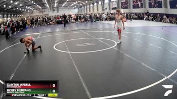 100-113 lbs Round 3 - Clayton Wadell, Rise Wrestling vs Rickey Medrano, ReZults Wrestling