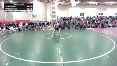 157 lbs Consi Of 4 - Luke Asbury, North Haven vs Andrew King, Daniel Hand