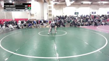 157 lbs Consi Of 4 - Luke Asbury, North Haven vs Andrew King, Daniel Hand