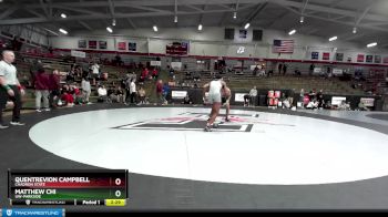 133 lbs Quarterfinal - Matthew Chi, UW-Parkside vs Quentrevion Campbell, Chadron State