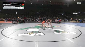 6A/5A Girls 130 Champ. Round 1 - Madelyn Russell, Dallas Girls vs Bella Carter, Beaverton Girls