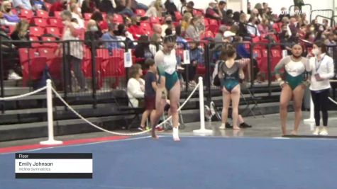 Emily Johnson - Floor, Incline Gymnastics - 2021 Region 3 Women's Championships
