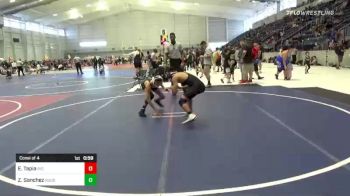 102 lbs Consi Of 4 - Emanuel Tapia, Rio Rico vs Zaydin Sanchez, Roughriders