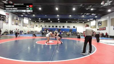 190 Girls Semifinal - Tairen Lee, Ramona vs Destyni Perez, Brawley