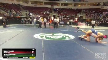 5A 139 lbs Cons. Round 2 - Ethan Powell, Carlsbad vs Liam Foust, Eldorado