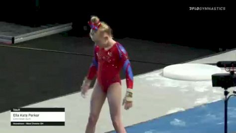 Ella Kate Parker - Vault, Cincinnati Gym - 2021 US Championships Day 1