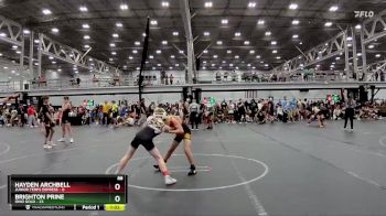 88 lbs Round 3 (8 Team) - Brighton Prine, Ohio Gold vs Hayden Archbell, Junior Terps Express